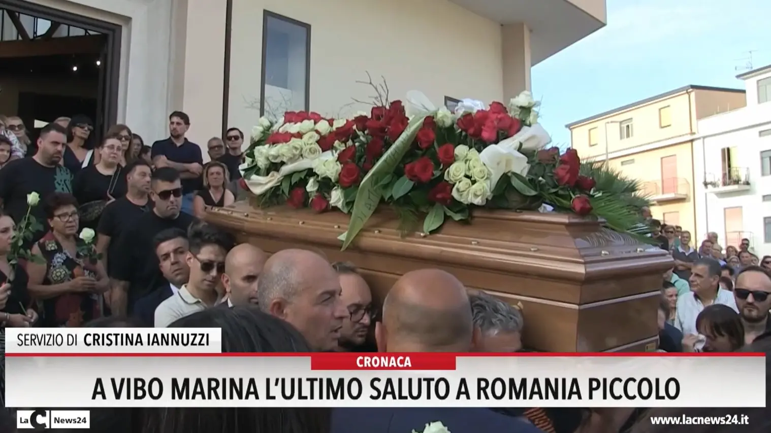 A Vibo Marina l'ultimo saluto a Romania Piccolo
