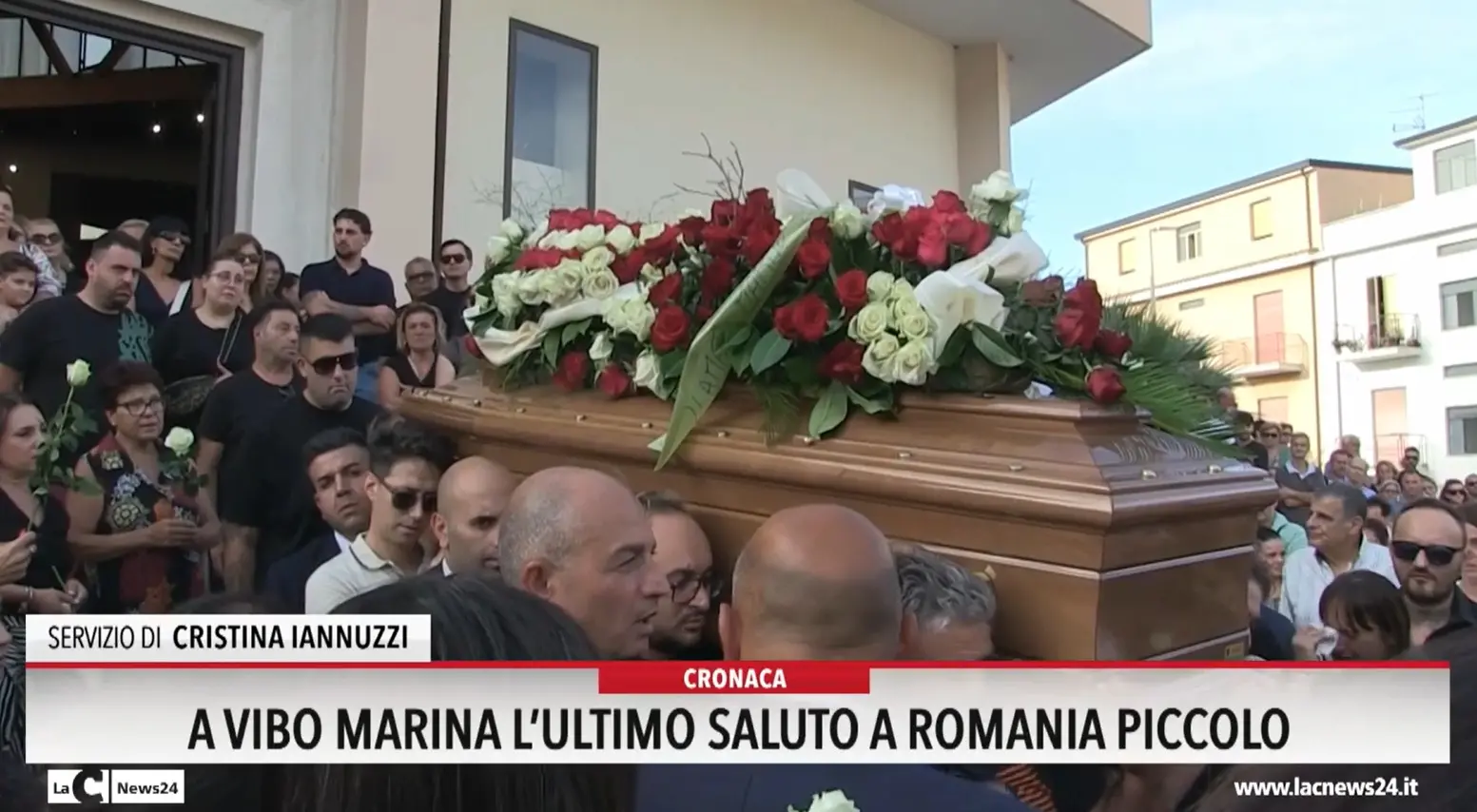 A Vibo Marina l'ultimo saluto a Romania Piccolo