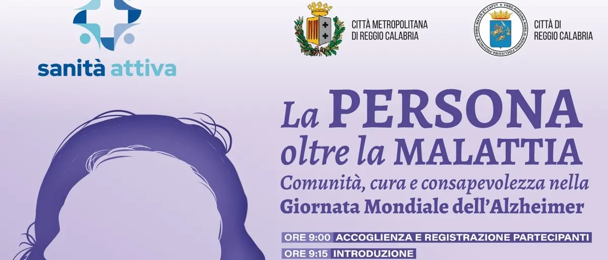 Reggio, “La persona oltre la malattia”: comunità, cura e consapevolezza al centro della Giornata Mondiale dell’Alzheimer\n