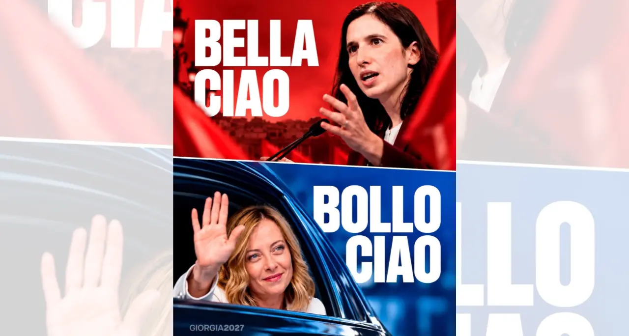 «Bollo Ciao» contro «Bella Ciao»: la politica trasformata in una (brutta) battuta da bar\n