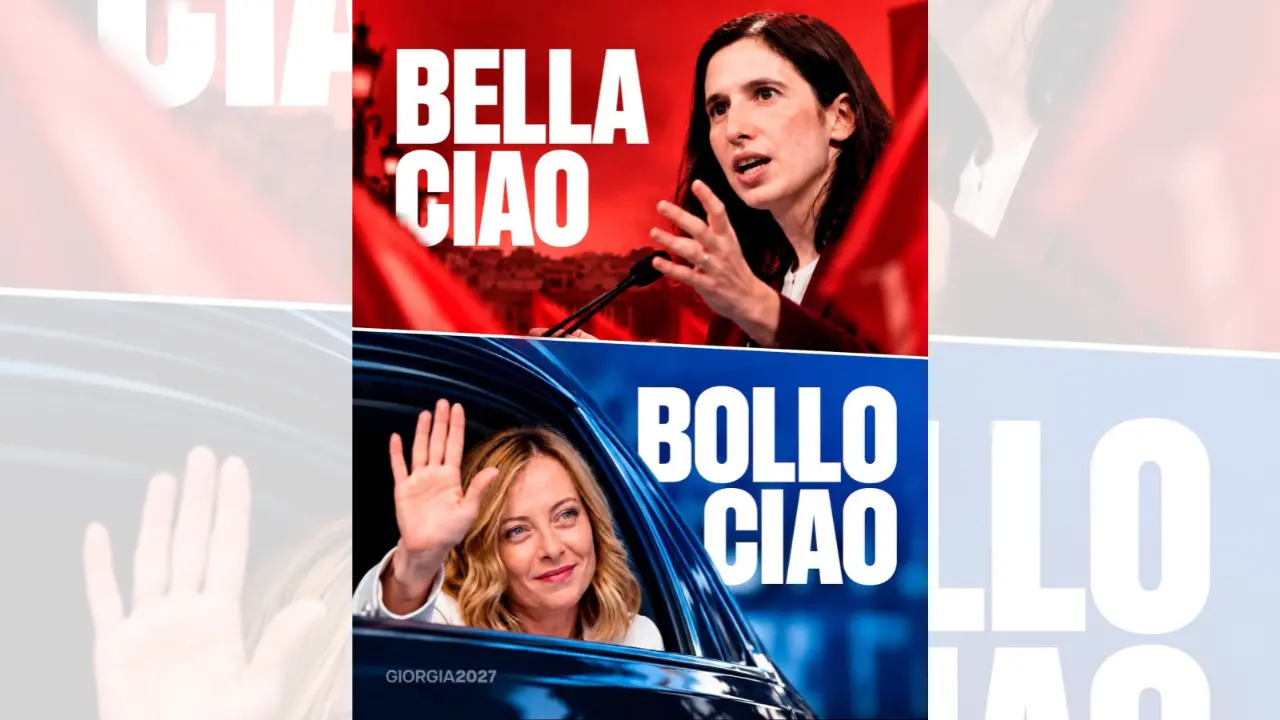 «Bollo Ciao» contro «Bella Ciao»: la politica trasformata in una (brutta) battuta da bar\n