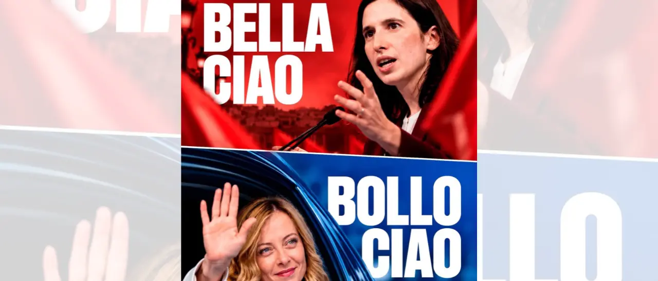«Bollo Ciao» contro «Bella Ciao»: la politica trasformata in una (brutta) battuta da bar\n
