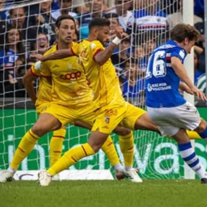 Il Catanzaro crolla con la Sampdoria, in 10\u00A0contro 11\u00A0i blucerchiati ribaltano il match: risultato finale 2-1\n