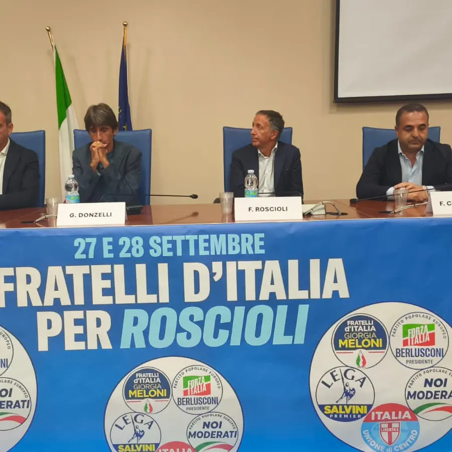 Fratelli d’Italia rilancia le quotazioni di Roscioli e Donzelli ne esalta il profilo: «È uomo influente di partito, avrà le porte aperte in Parlamento»\n