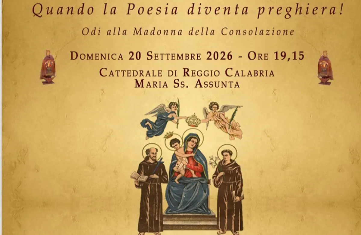 Al Duomo di Reggio le odi alla Madonna della Consolazione, messaggera di Pace nel mondo\n