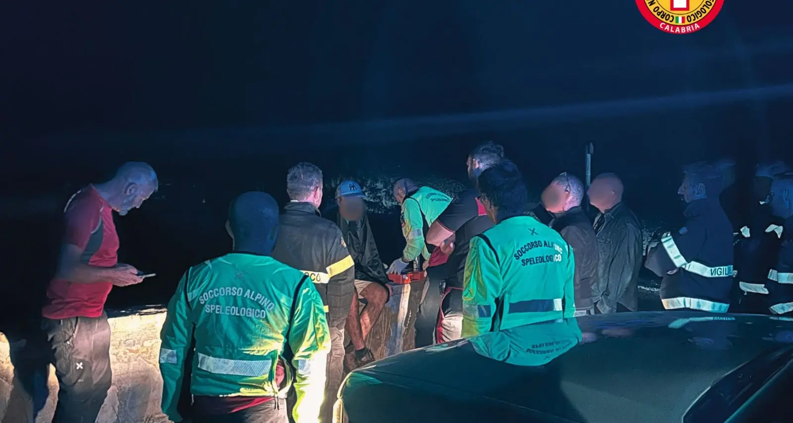 Disperso sul Pollino nella notte, escursionista localizzato da un drone con termocamera\n