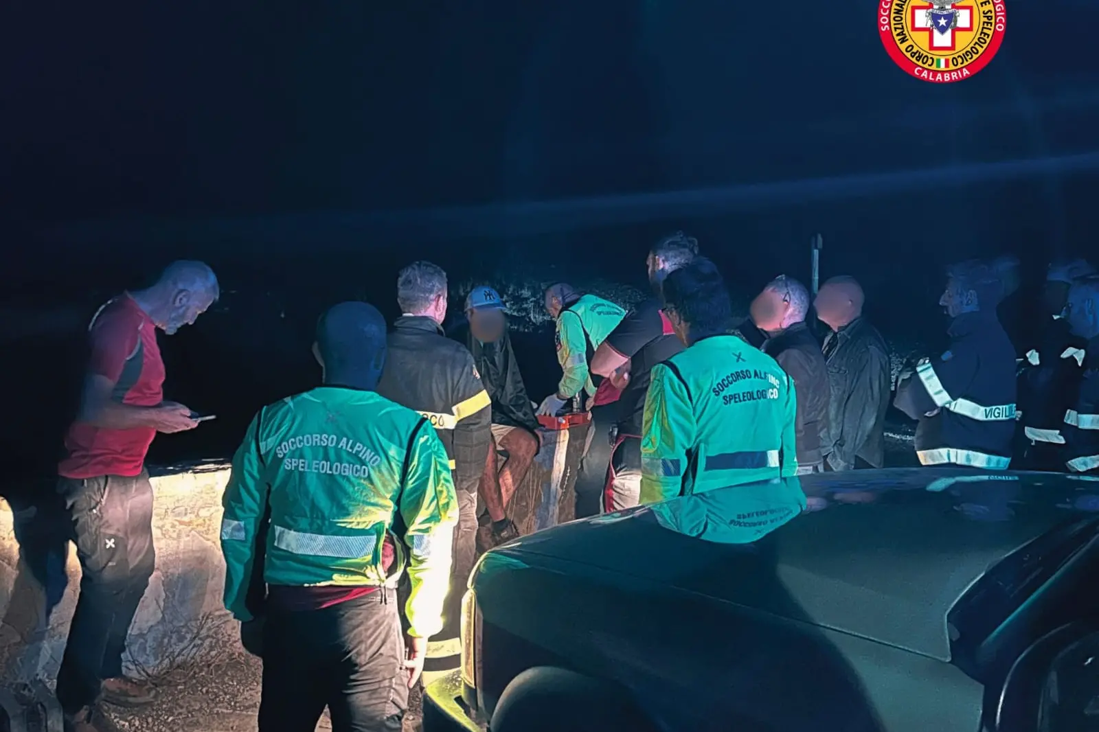 Disperso sul Pollino nella notte, escursionista localizzato da un drone con termocamera\n