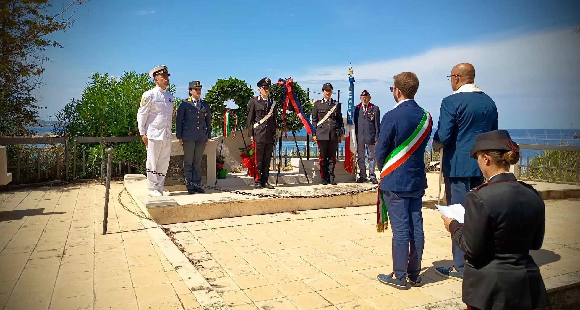 Gaetano Miscia, il carabiniere che morì tentando di salvare altre vite: l’omaggio a\u00A0Pizzo 45 anni dopo la tragedia che si consumò davanti\u00A0Timpa Janca\n