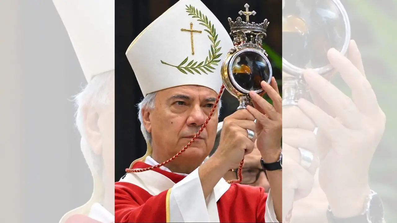 Il grido del cardinale Battaglia contro l’indifferenza:\u00A0«Il vero miracolo? Smettere di versare sangue»\n