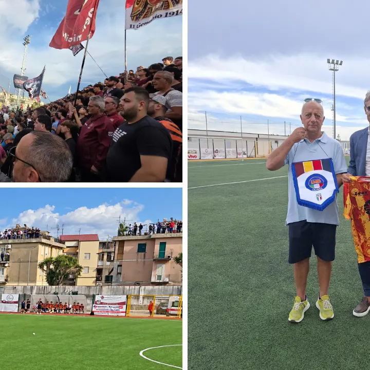 Dalla festa della Reggina ai tifosi sui tetti: le immagini raccontano un altro weekend di calcio calabrese\n