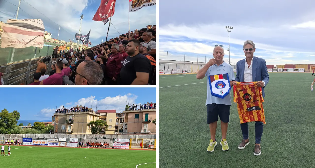 Dalla festa della Reggina ai tifosi sui tetti: le immagini raccontano un altro weekend di calcio calabrese\n