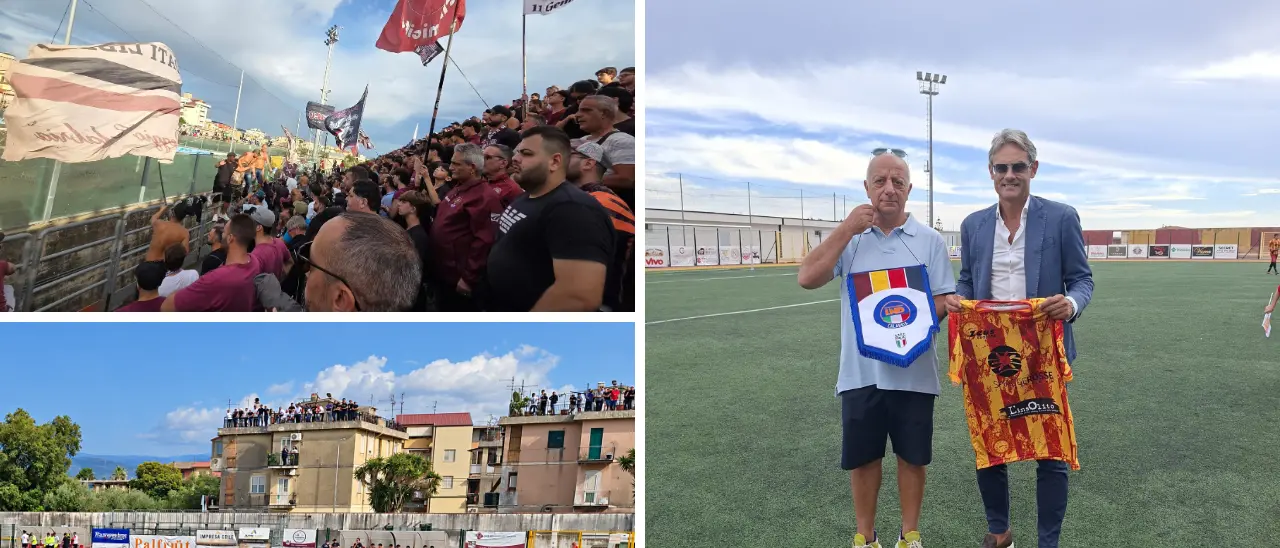 Dalla festa della Reggina ai tifosi sui tetti: le immagini raccontano un altro weekend di calcio calabrese\n