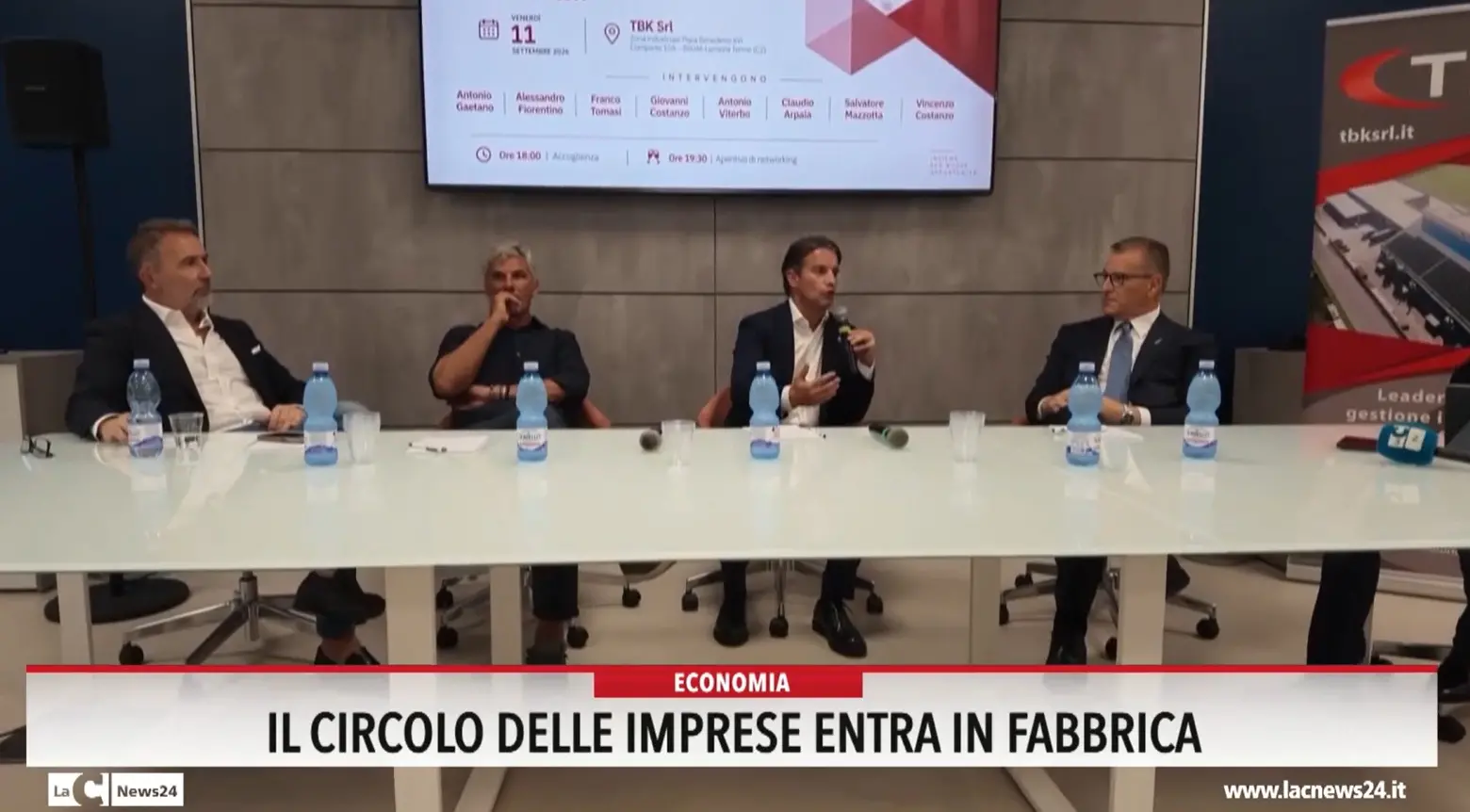 Il circolo delle imprese entra in fabbrica