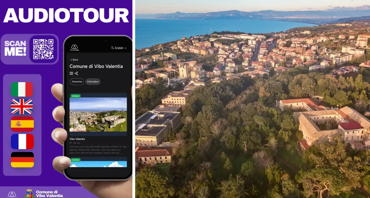 Vibo da ascoltare,\u00A0monumenti e itinerari sullo smartphone con AmuseApp: il Comune aderisce alla piattaforma delle audioguide\n\u00A0\n