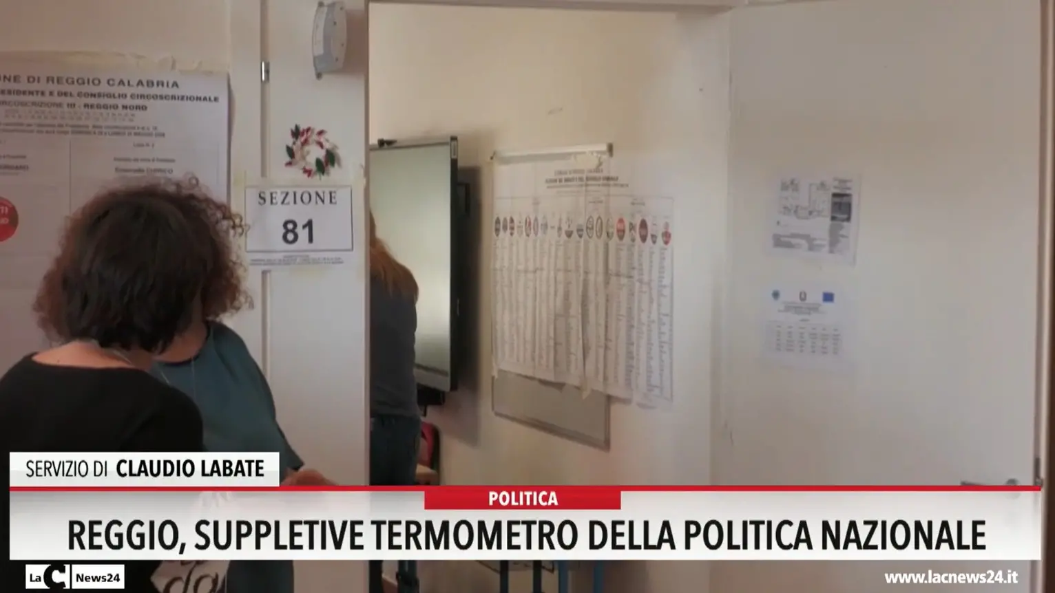 Reggio, le suppletive termometro della politica nazionale