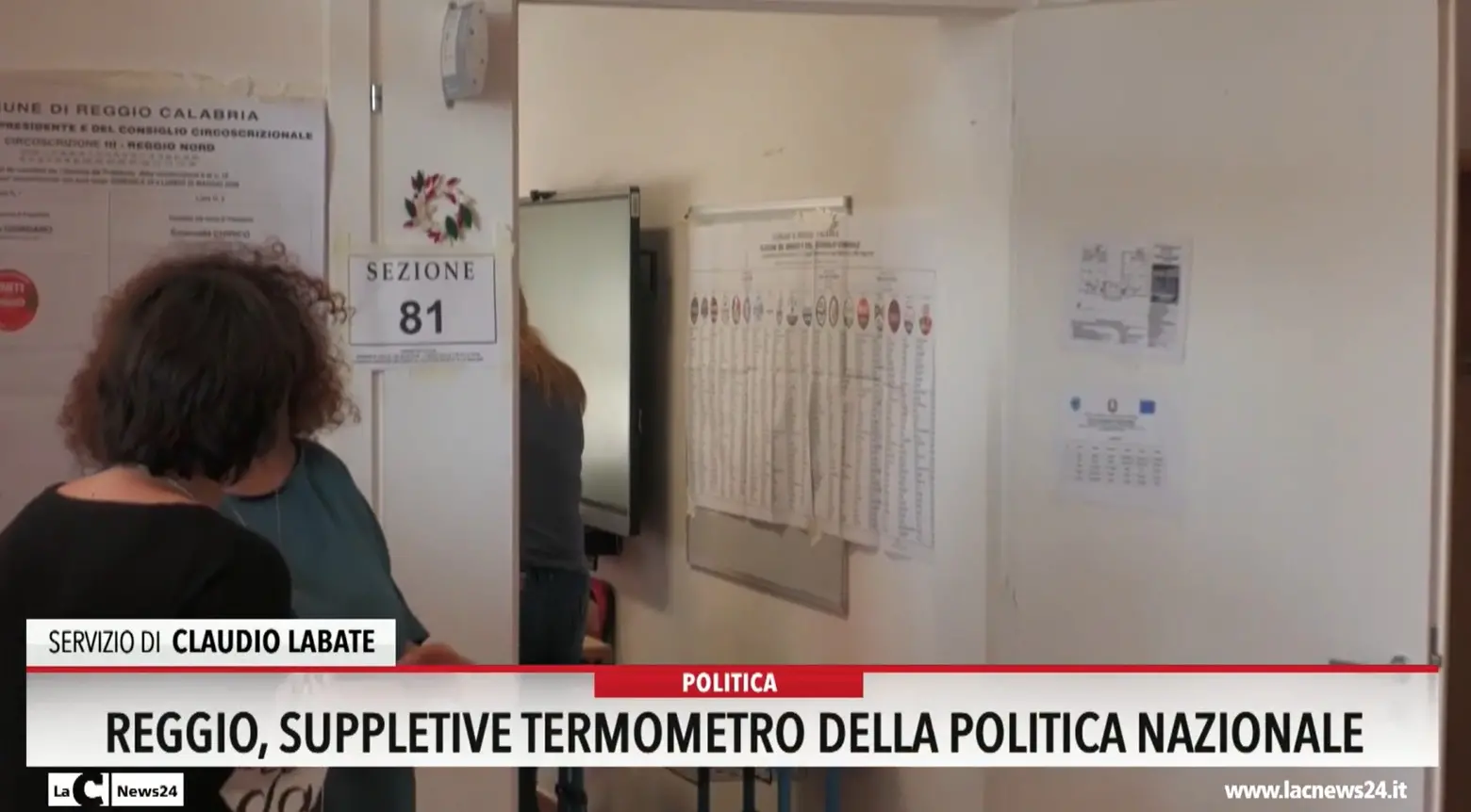 Reggio, le suppletive termometro della politica nazionale