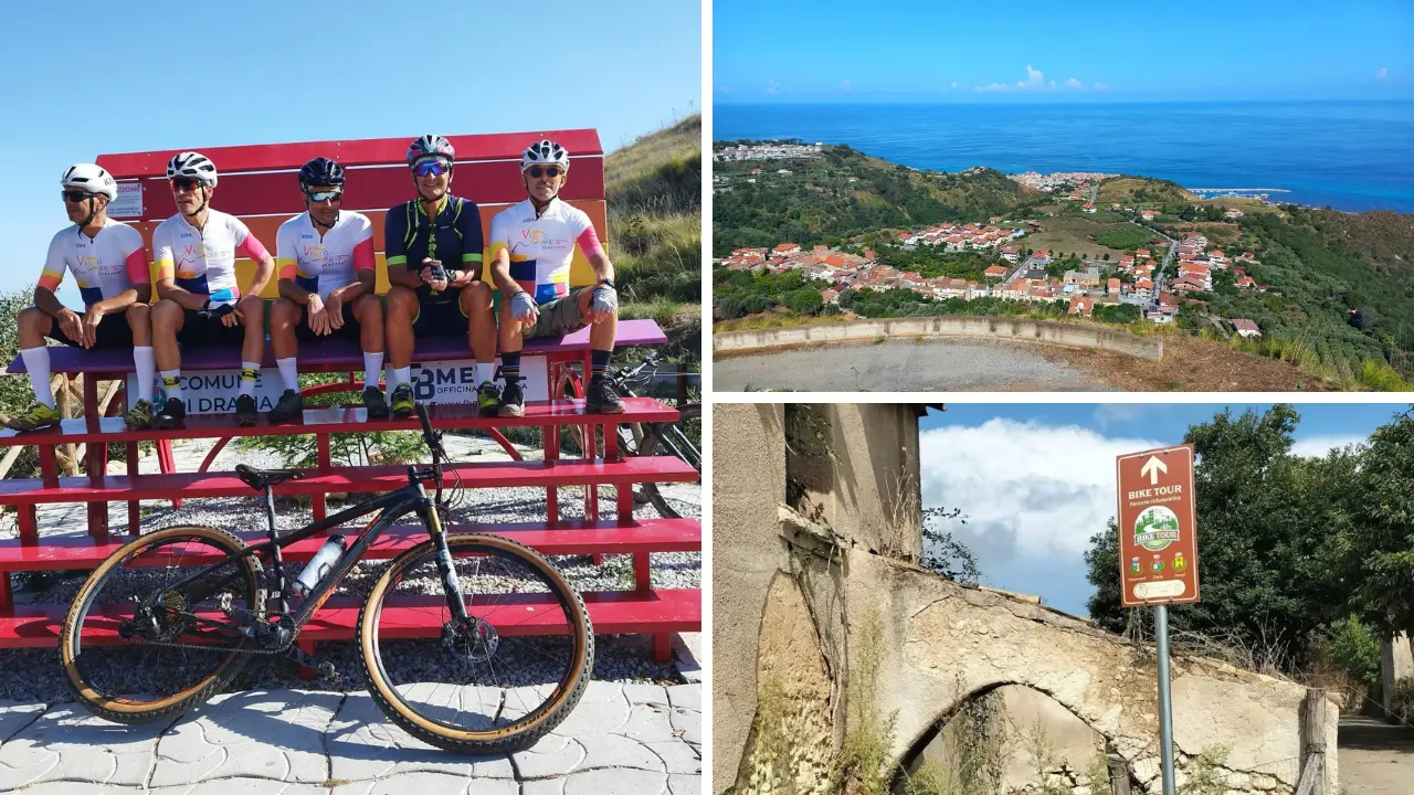 Inaugurato il Bike Tour tra la Costa degli Dei e il Poro: in sella quasi\u00A0130 ciclisti\n