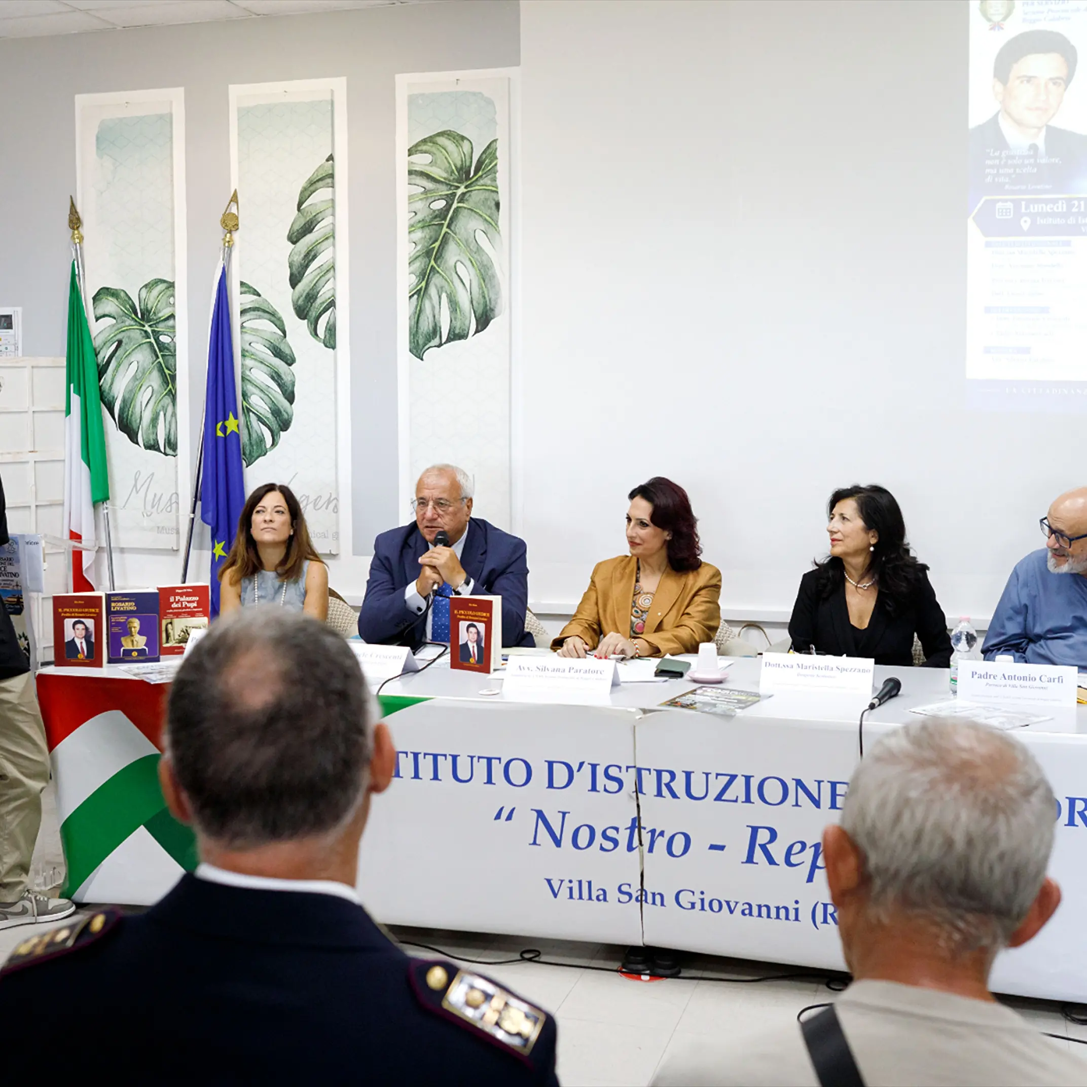 Emanuele Crescenti al Nostro-Repaci: il valore della legalità e l'eredità di Rosario Livatino\n