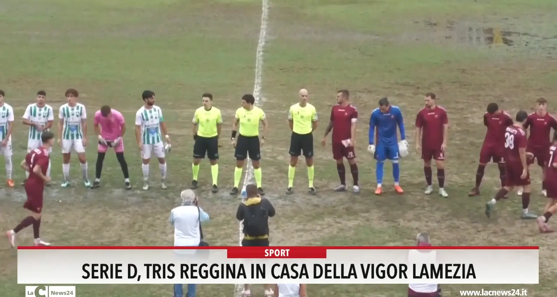 Serie D, tris Reggina in casa della Vigor Lamezia