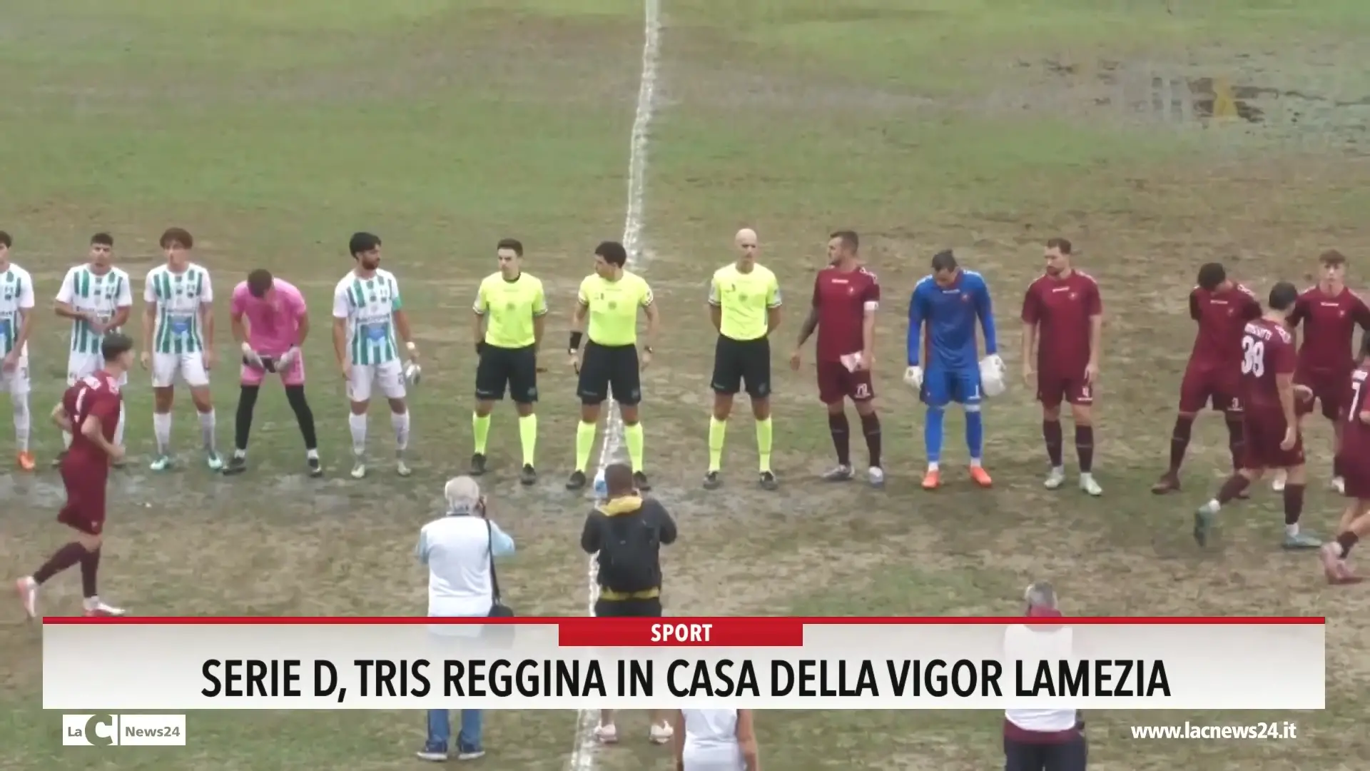 Serie D, tris Reggina in casa della Vigor Lamezia
