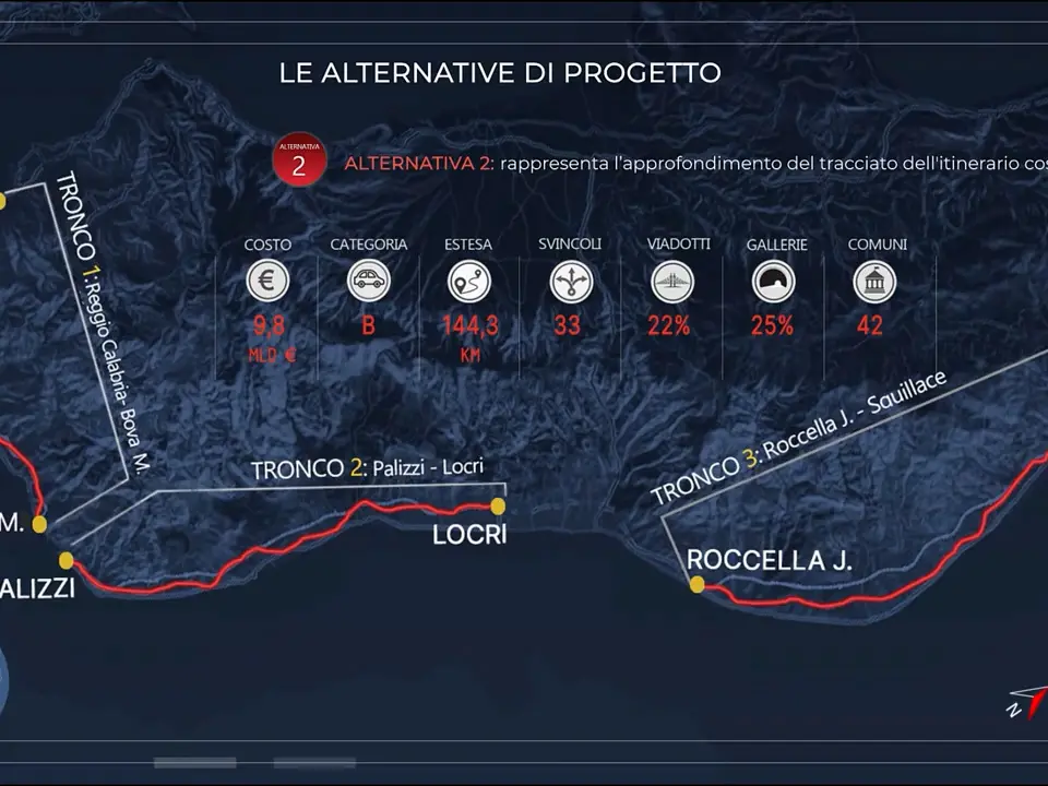 Nuova SS 106, la seconda variante corre sulla costa a quattro corsie: può essere il compromesso possibile?