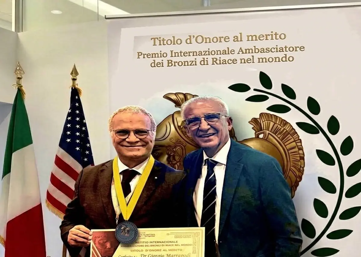 New York, il premio Internazionale “Ambasciatore dei Bronzi di Riace nel Mondo” a Giorgio Marrapodi\n\n\n