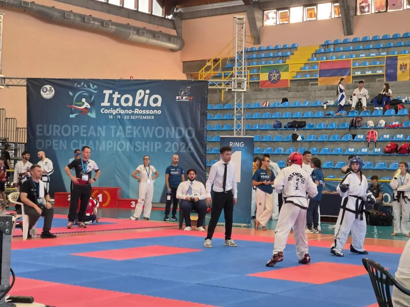 Taekwondo, festa azzurra a Corigliano-Rossano: Italia protagonista agli Europei ITF Union\n