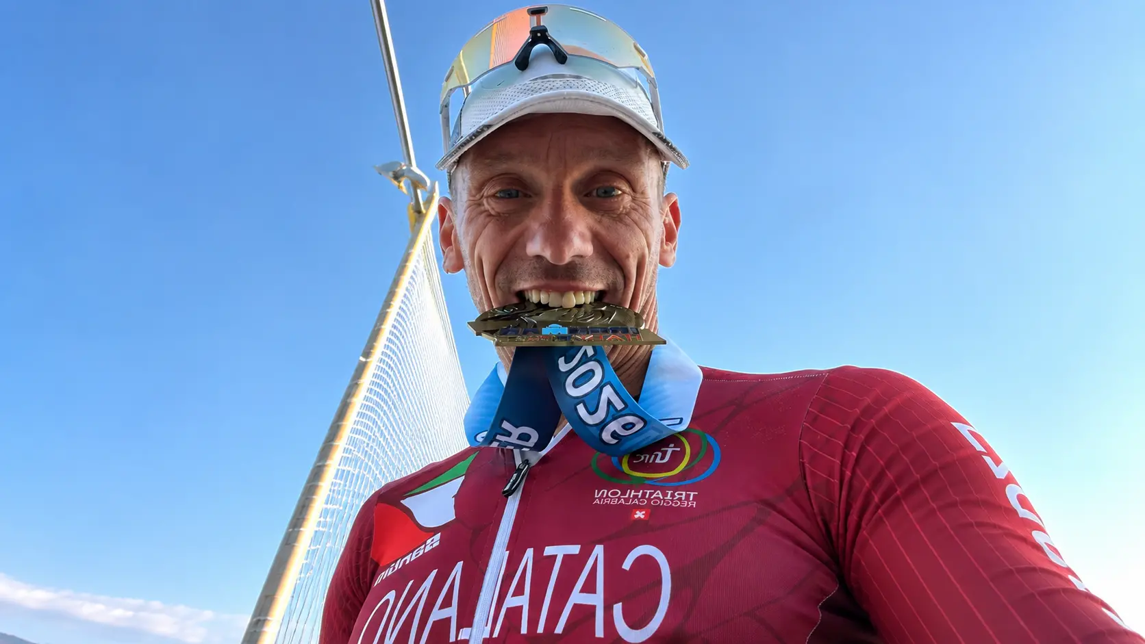Antonino Catalano abbatte il muro delle dieci ore all’Ironman di Cervia: l’avvocato di Catona chiude la sfida in 9 ore e 55 minuti\n