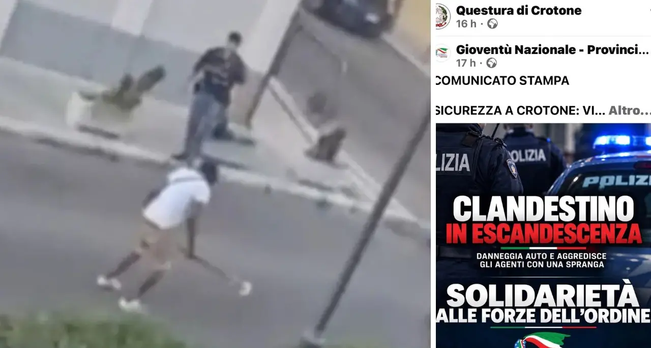 Post dei giovani di Fdi sui social della Questura di Crotone diventa un caso, Avs chiede l’intervento di Piantedosi\n