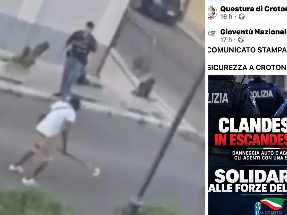 Post dei giovani di Fdi sui social della Questura di Crotone diventa un caso, Avs chiede l’intervento di Piantedosi