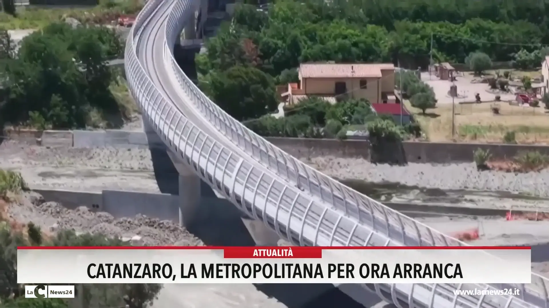 Catanzaro, la metropolitana per ora arranca
