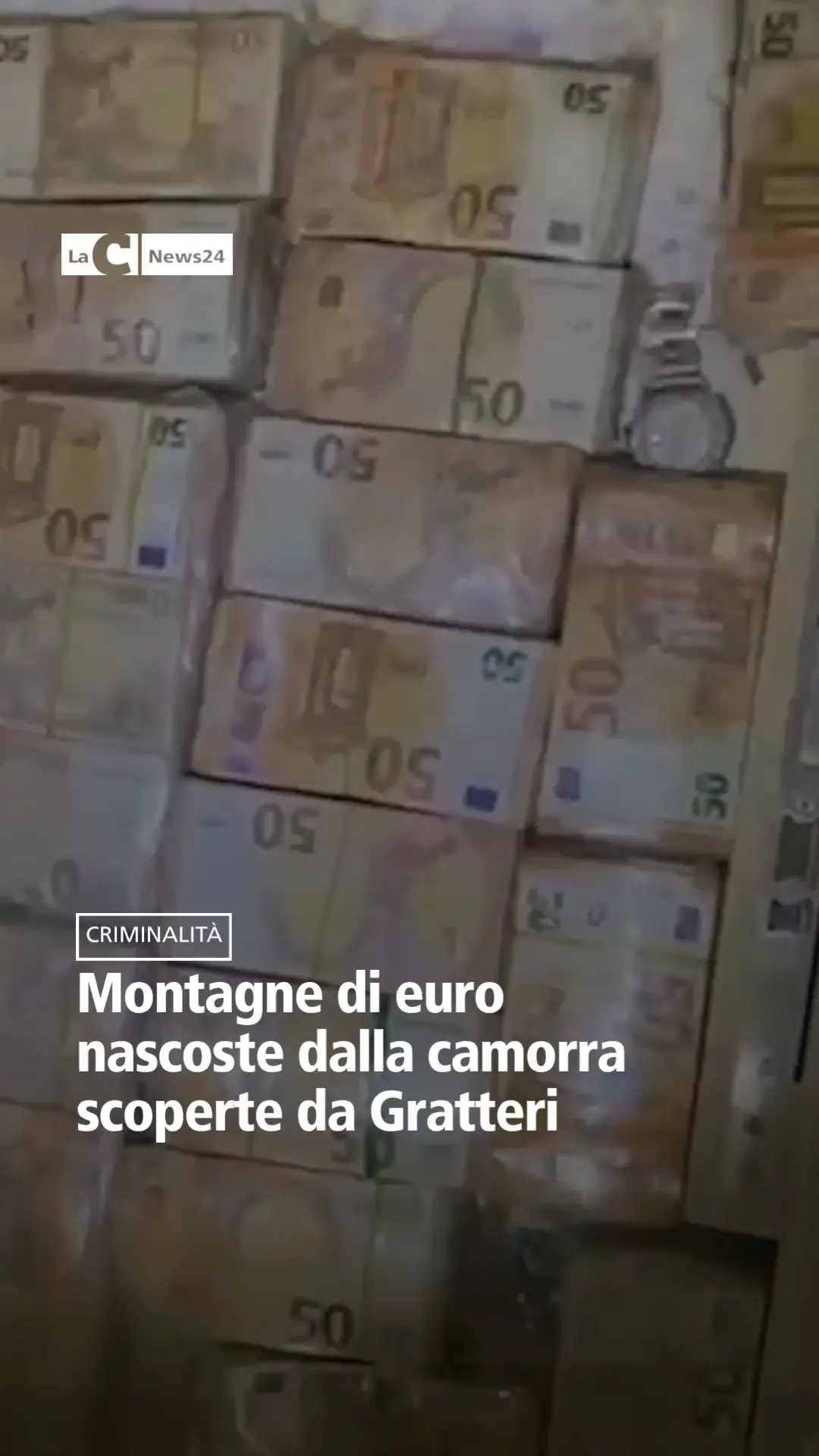 Montagne di euro nascoste dalla camorra scoperte da Gratteri