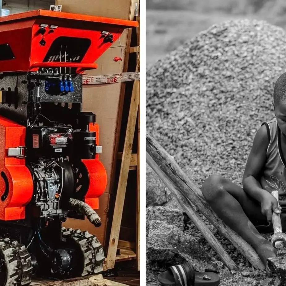 <p>Da Bisignano al Benin, la tecnologia che libera i bambini spaccapietre</p>