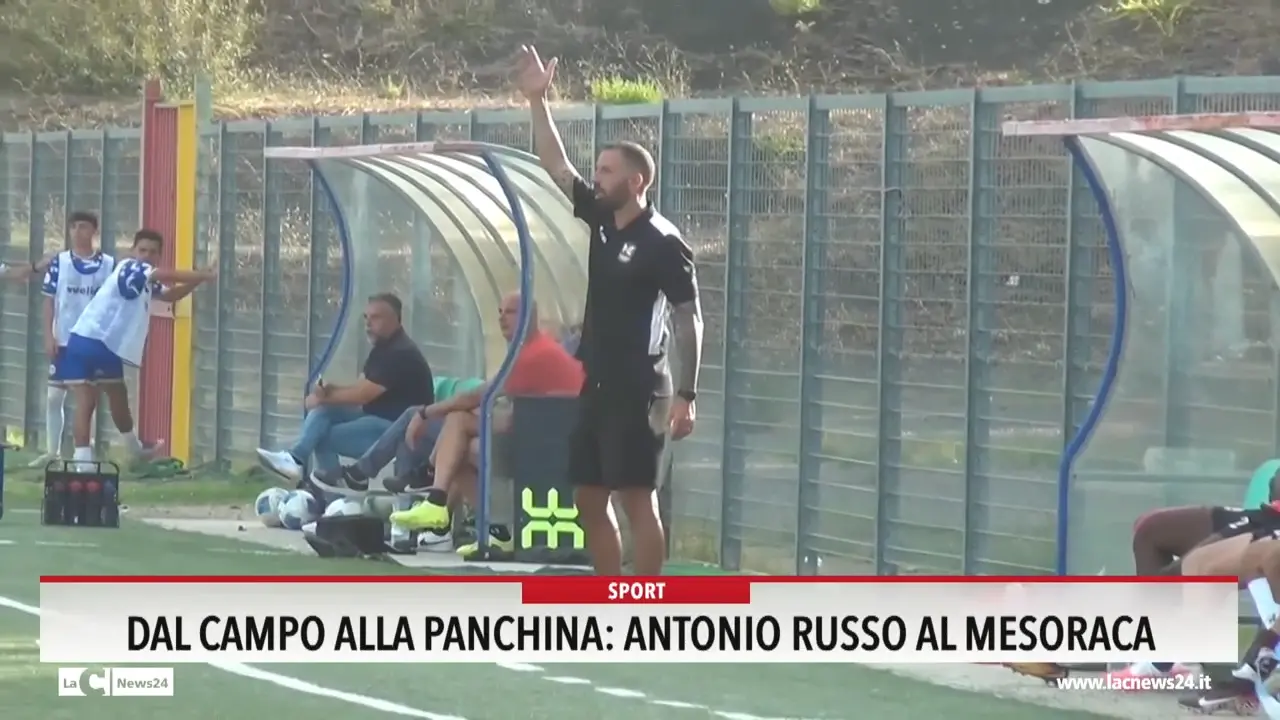 Dal campo alla panchina: Antonio Russo al Mesoraca