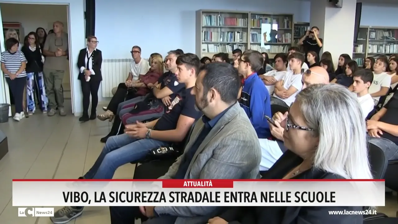 Vibo, la sicurezza stradale entra nelle scuole