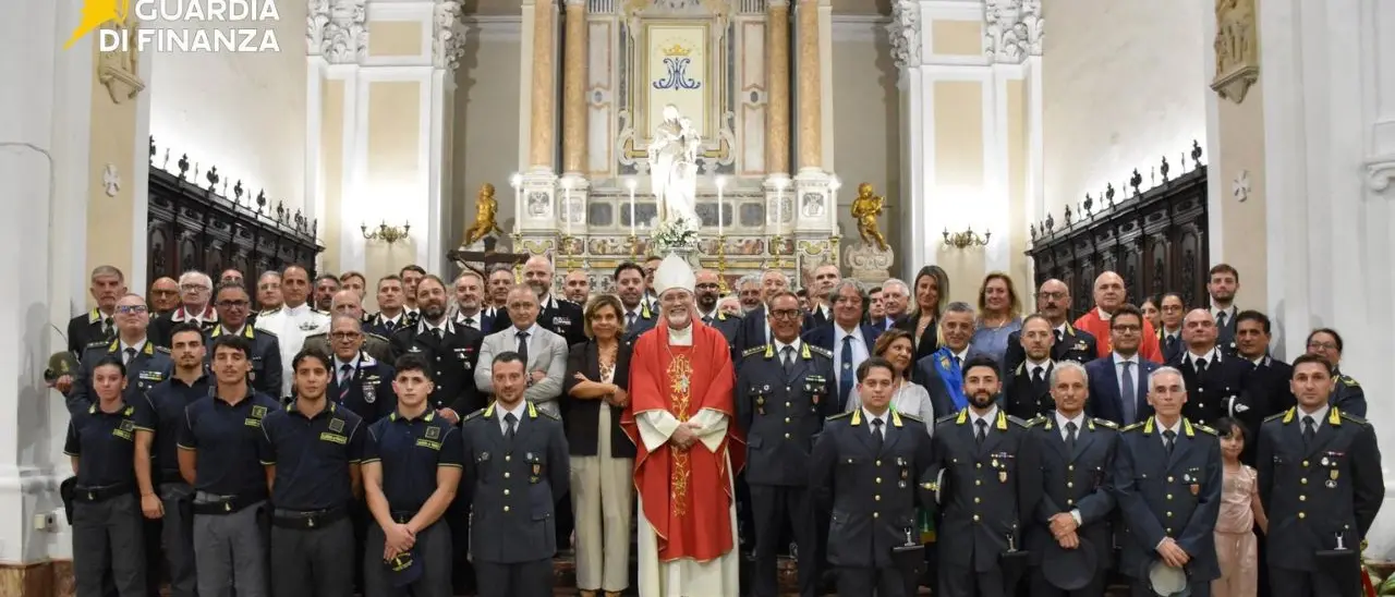 La Guardia di Finanza di Vibo celebra San Matteo: al Duomo la messa in onore del patrono delle Fiamme Gialle\n