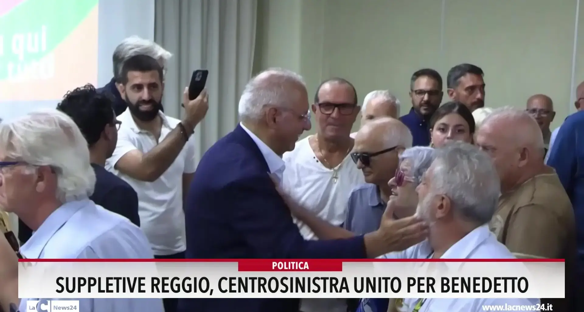 Suppletive Reggio, centrosinistra unito per Benedetto