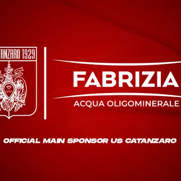 Acqua Fabrizia nuovo main sponsor e acqua ufficiale dell’US Catanzaro 1929\n
