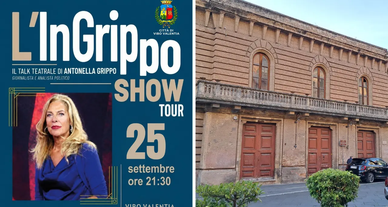 L’InGrippo Show Tour arriva a Vibo:\u00A0politici, scrittori e giornalisti a Palazzo Gagliardi per discutere di tradimento istituzionale\n