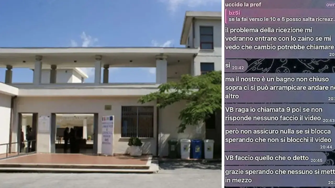 <p>«Spero che nessuno si metta in mezzo»: i dettagli e <span style=\"color:hsl(0,75%,60%);\">le chat su Telegram del piano </span>per accoltellare la prof a Lamezia</p>