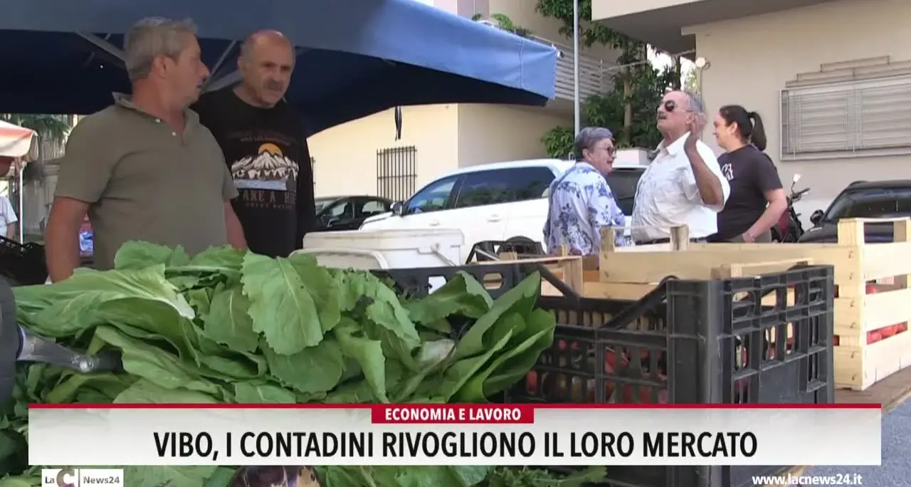 Vibo, i contadini rivogliono il loro mercato