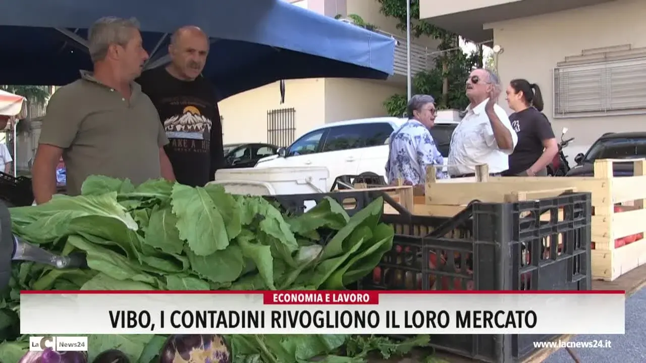 Vibo, i contadini rivogliono il loro mercato