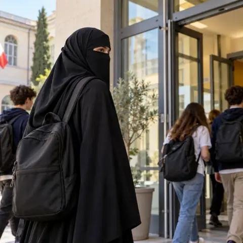 Burqa a scuola, previste sanzioni fino a 1000 euro\n