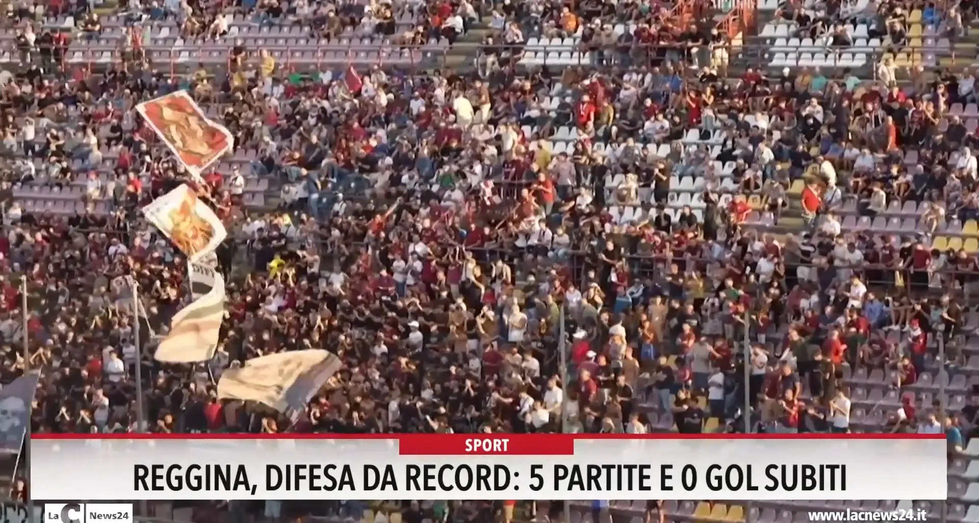 Reggina, difesa da record: 5 partite e 0 gol subiti