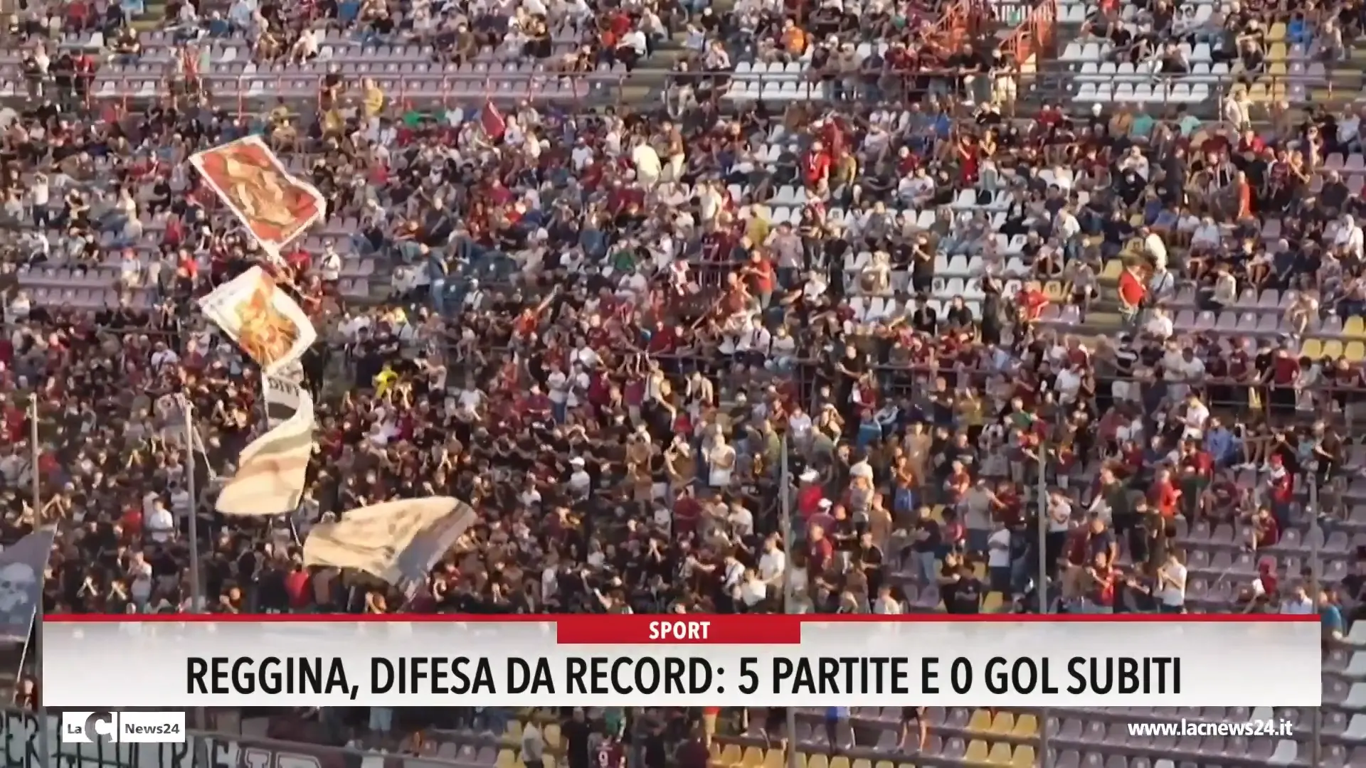 Reggina, difesa da record: 5 partite e 0 gol subiti