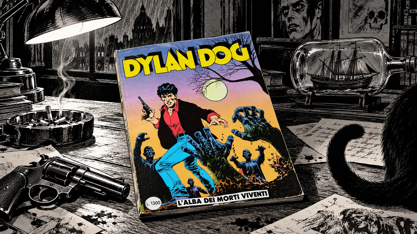 Dylan Dog, quarant’anni dopo: l’antieroe malinconico che ha cambiato il fumetto italiano\n