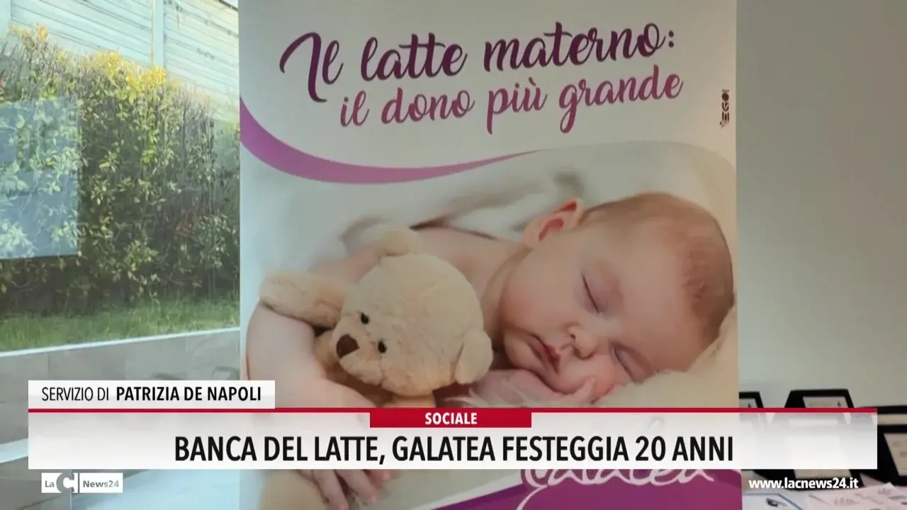 Banca del latte, Galatea festeggia 20 anni