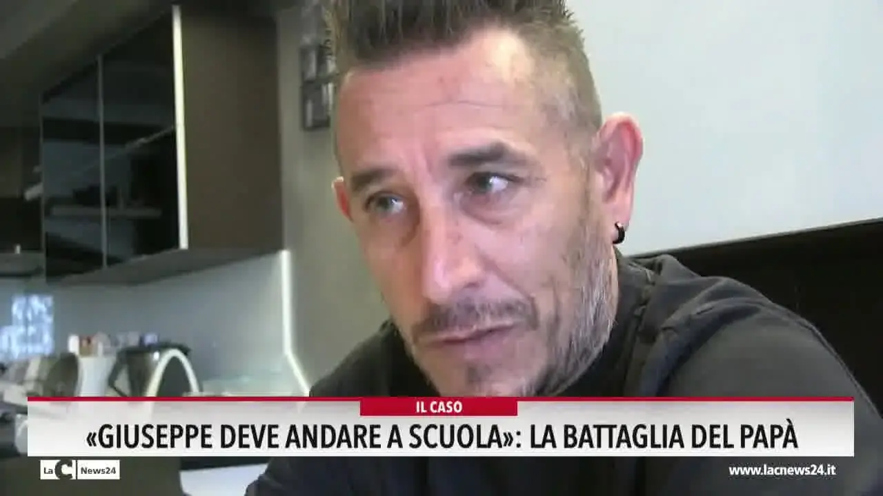 «Giuseppe deve andare a scuola»: la battaglia del papà