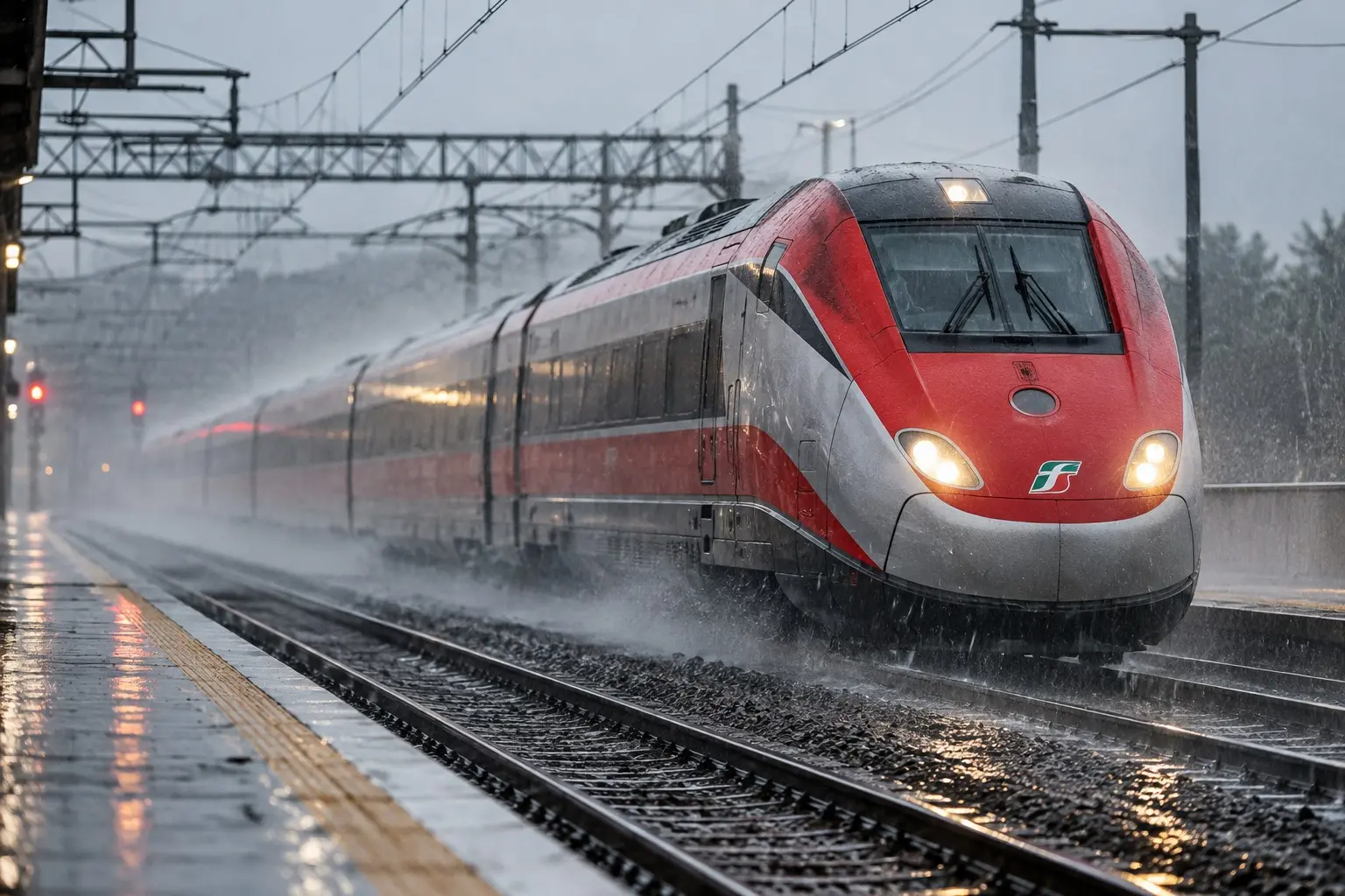 Treni bloccati sulla linea ferroviaria tirrenica: un cavo cade tra Nocera e Lamezia, Calabria\u00A0spaccata in due\n