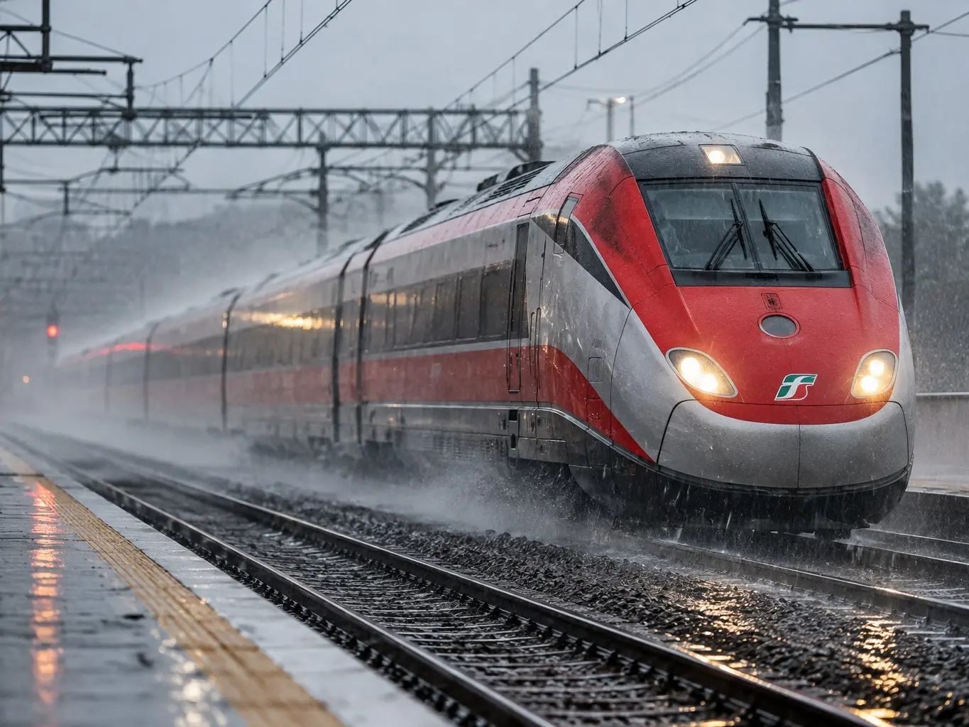 Treni bloccati sulla linea ferroviaria tirrenica: un cavo cade tra Nocera e Lamezia, Calabria spaccata in due